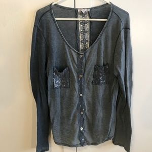 Tempo Paris super cute Henley